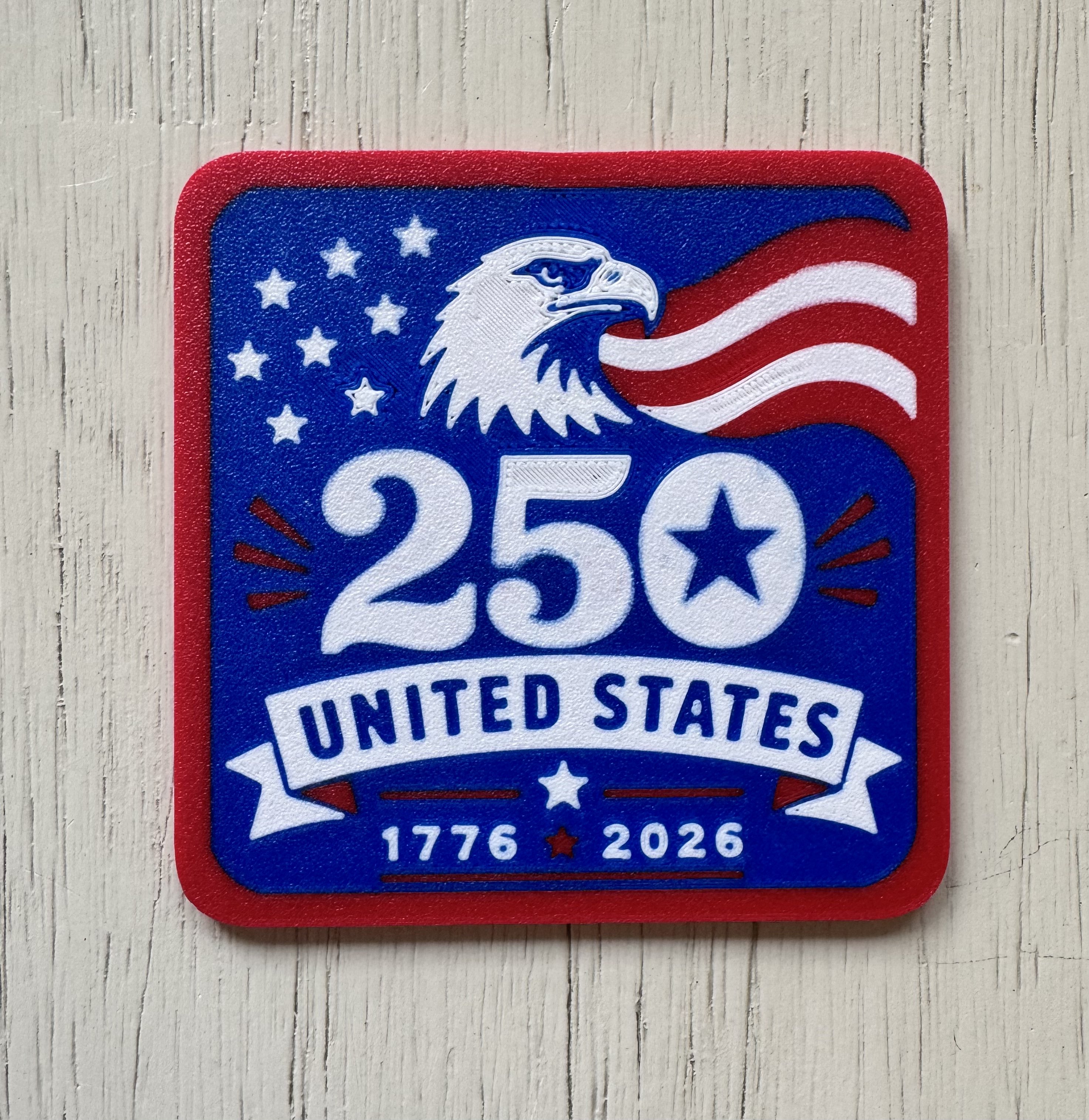 USA 250 Eagle Coaster